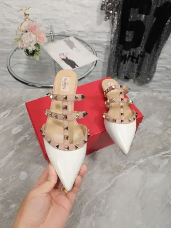 Classic sandals Replica  Valentino Garavani Womens Sandals and Slides