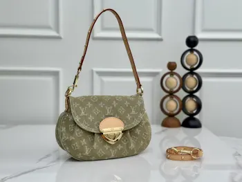 M27210 Denim Shopping Bag Women s Crossbody Bag Replica Louis Vuitton womens bags