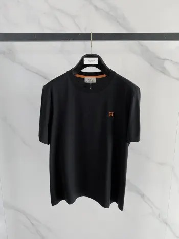 Latest men s round neck short sleeve Replica Hermes Tshirts and Polos