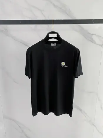 Latest men s round neck short sleeve Replica Dior Tshirts and Polos