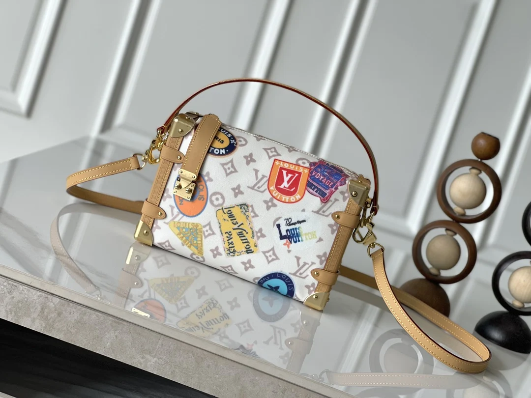 LV M14606 复古帆布手袋 女士斜挎包 LV M14606 复古帆布手袋 女士斜挎包