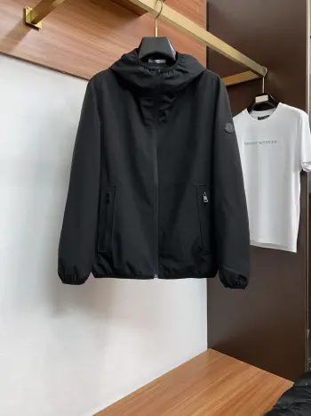  2026新款男士休闲定制连帽夹克外套 高仿蒙口夹克/外套