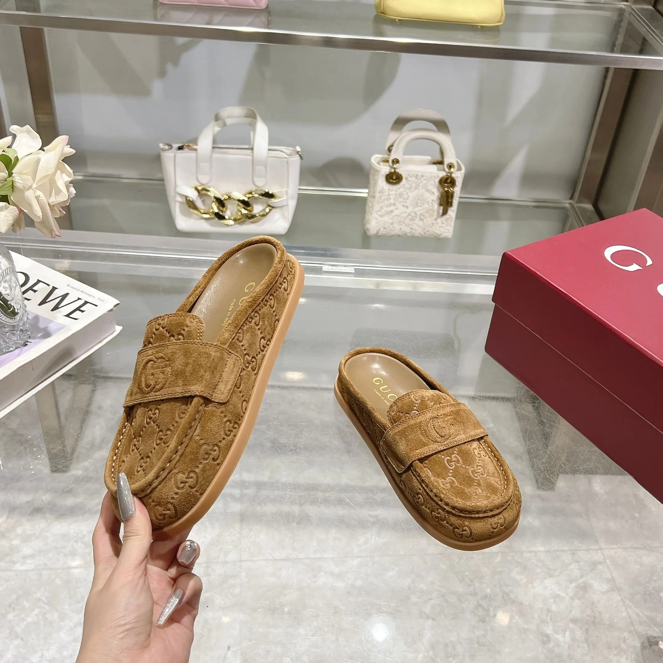 古奇 早春爆款穆勒鞋 拖鞋