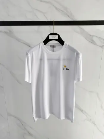 Latest men s round neck short sleeve Replica Dior Tshirts and Polos