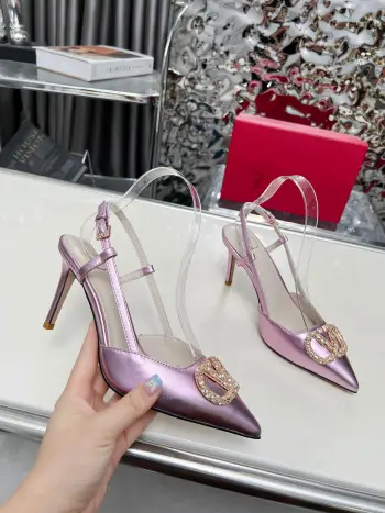 8 cm heeled fashion sandals with embellishments Replica  Valentino Garavani Womens Sandals and Slides