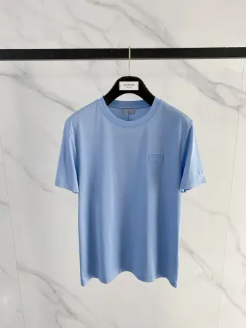 Latest men s round neck short sleeve Replica Dior Tshirts and Polos