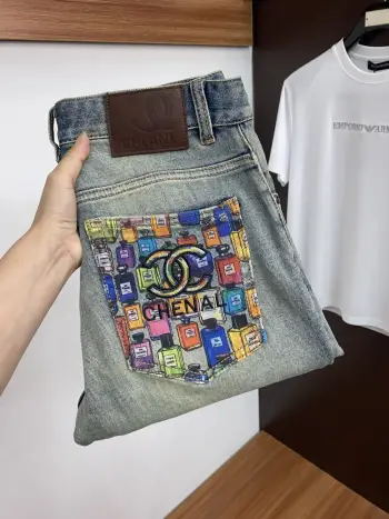 26 New Model Market Exclusive Custom Imported Denim Jeans Replica Chanel Jeans