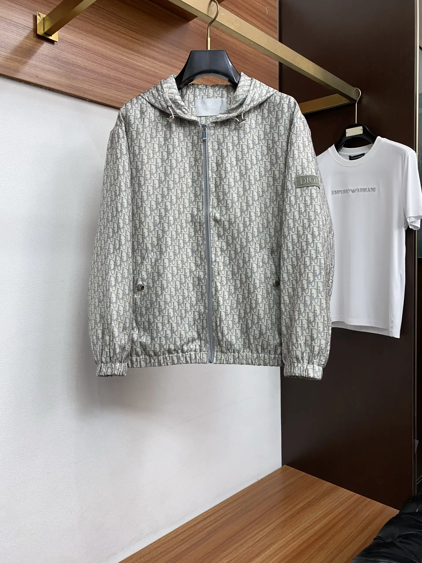 迪奥 男士休闲定制夹克外套