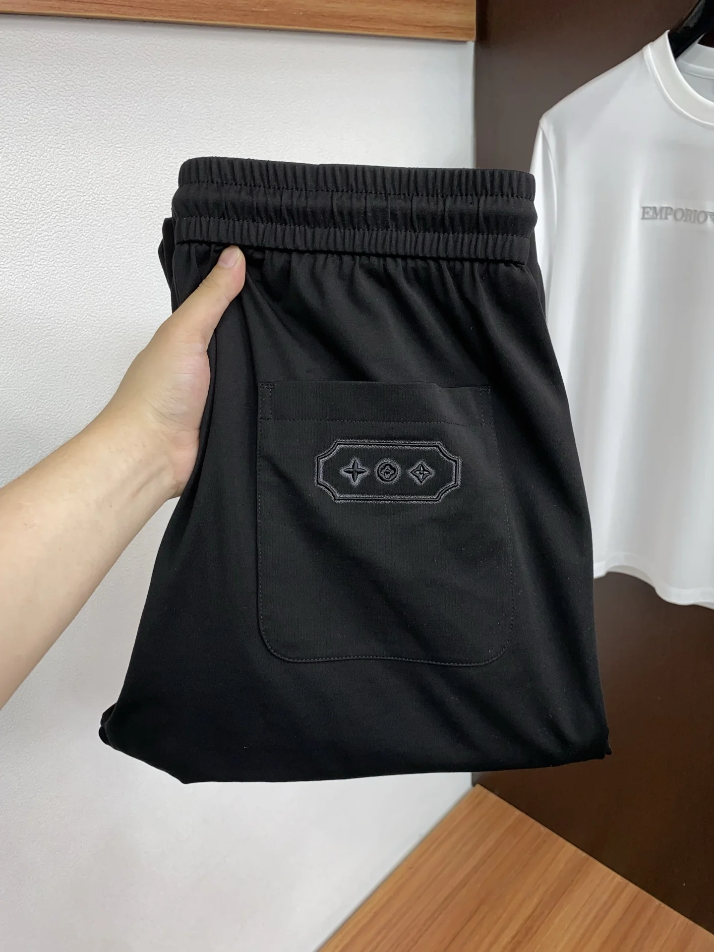 LV 2026春夏新款 麻料休闲裤 