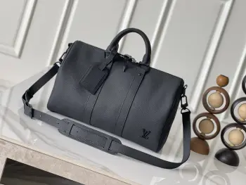 M15249 Embossed Full Leather Travel Bag Travel Bag Replica Louis Vuitton travel bags