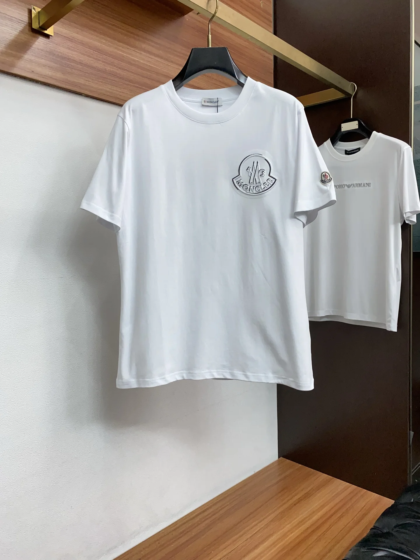 蒙口 26SS春夏新款 纯棉质圆领短袖