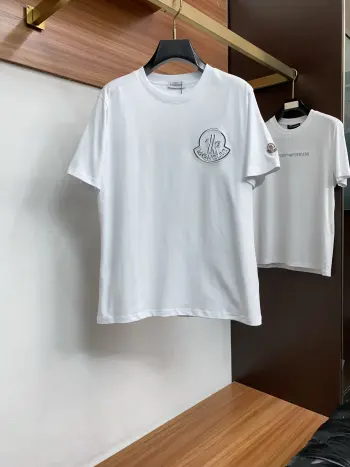 26SS春夏新款 纯棉质圆领短袖 高仿蒙口T恤/POLO衫