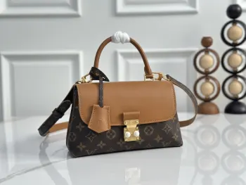 M28288 Classic Canvas Monogram Black Handbag Women s Crossbody Bag Replica Louis Vuitton womens bags