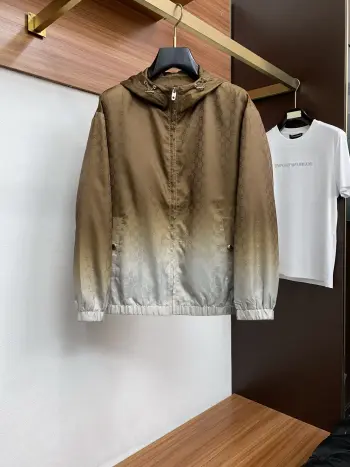 2026 New Men s Casual Custom Hooded Jacket Replica Gucci Jackets and Outerwear