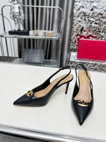 跟高8厘米 高跟凉鞋 高仿华伦天奴女士高跟鞋/单鞋