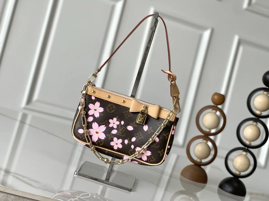 LV M13417 涂层帆布手袋 女士斜挎包