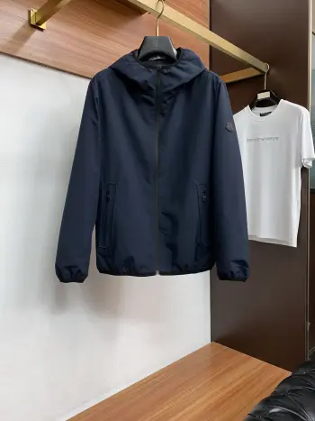  2026新款男士休闲定制连帽夹克外套 高仿蒙口夹克/外套