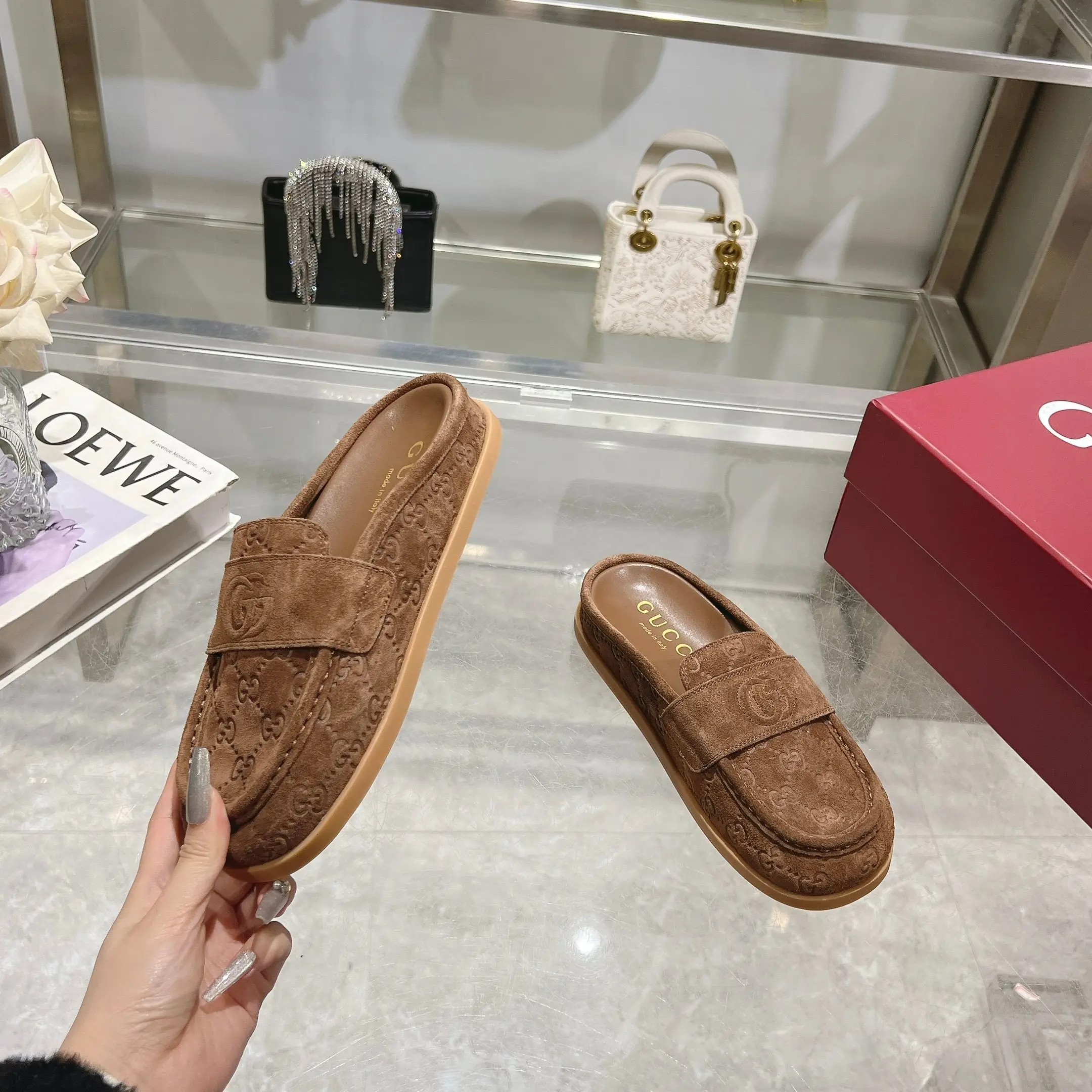 古奇 早春爆款穆勒鞋 拖鞋 古奇 早春爆款穆勒鞋 拖鞋