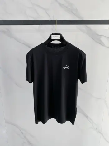Round neck short sleeve Replica Prada Tshirts and Polos