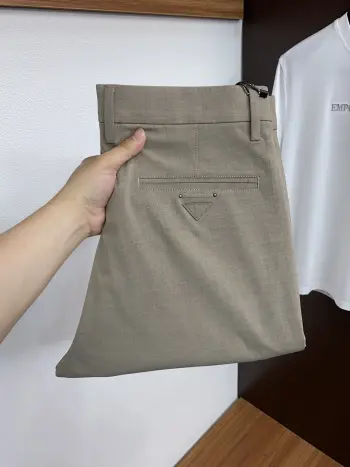 2026 Early Spring Latest Style Suit Pants Replica Prada Pants and Trousers