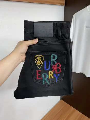 26 New Model Market Exclusive Custom Imported Denim Jeans Replica Burberry Jeans