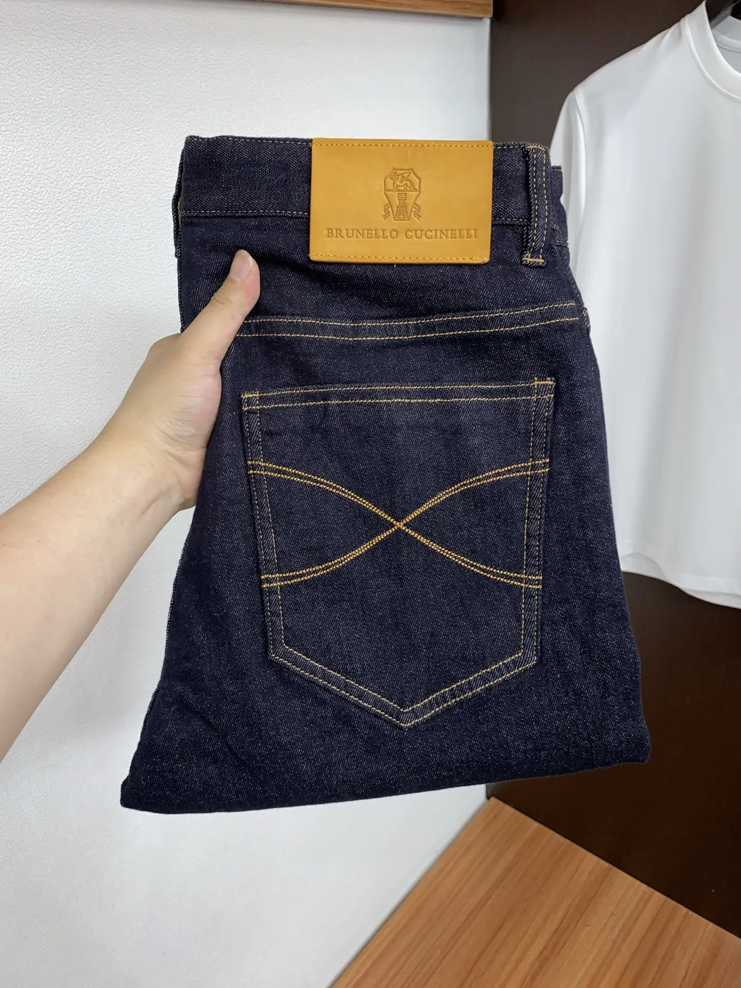 布鲁内洛库奇内利 2026春夏新款休闲牛仔裤