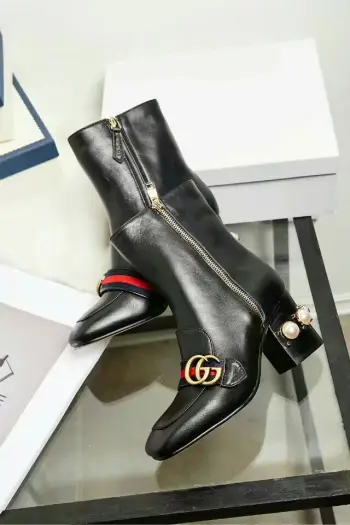 International Winter Fashion Show Women s Boots Replica Gucci Womens Boots