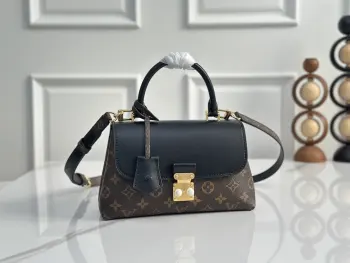 M27511 Classic Canvas Monogram Black Handbag Women s Crossbody Bag Replica Louis Vuitton womens bags