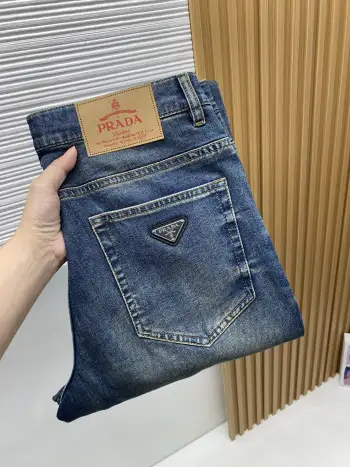 2026 Early Spring Latest Style Jeans Replica Prada Jeans