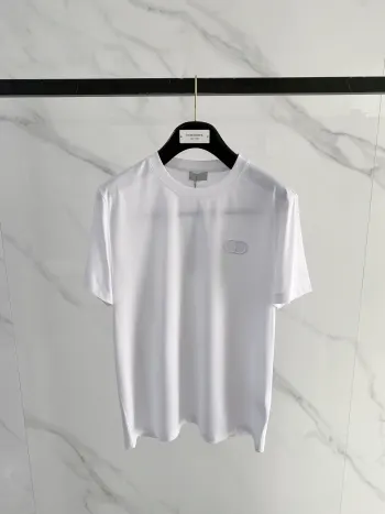 Latest men s round neck short sleeve Replica Dior Tshirts and Polos