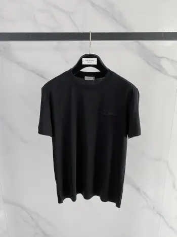 Round neck short sleeve Replica Dior Tshirts and Polos