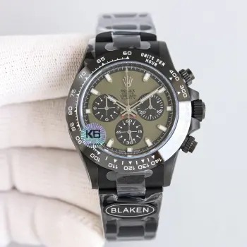 7750 第六代迪通拿碳黑复刻机芯腕表 男士机械腕表 高仿劳力士男士腕表