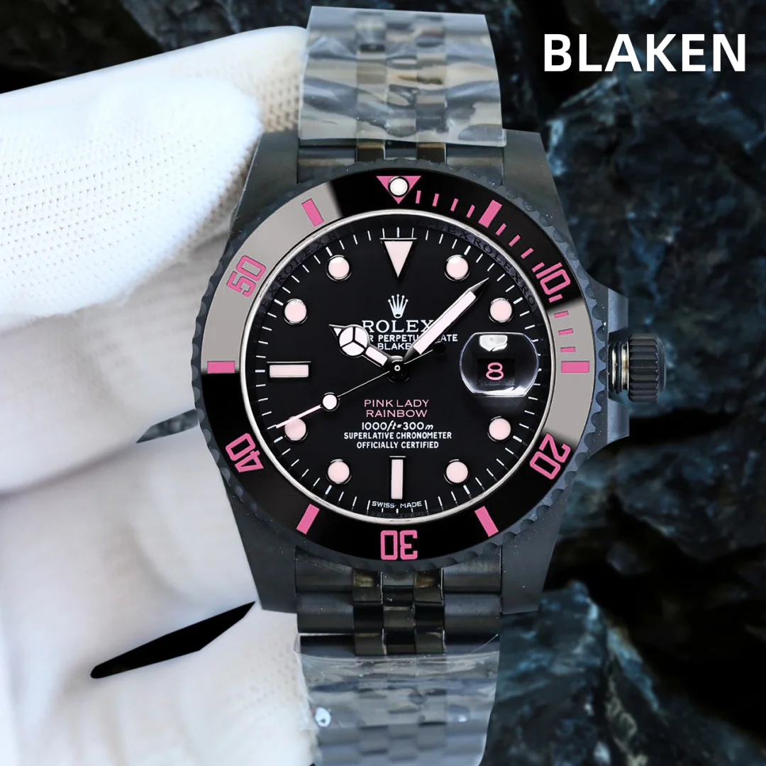 劳力士 最新升级BLAKEN款水鬼系列男表 男士机械腕表