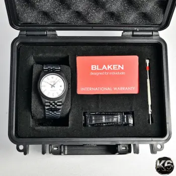 劳力士日志型 全黑男表 男士机械腕表 高仿劳力士男士腕表