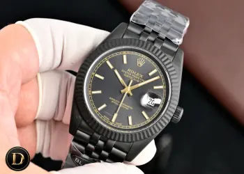 Rolex Datejust All Black Men s Automatic Watch Replica ROLEX Mens Watches