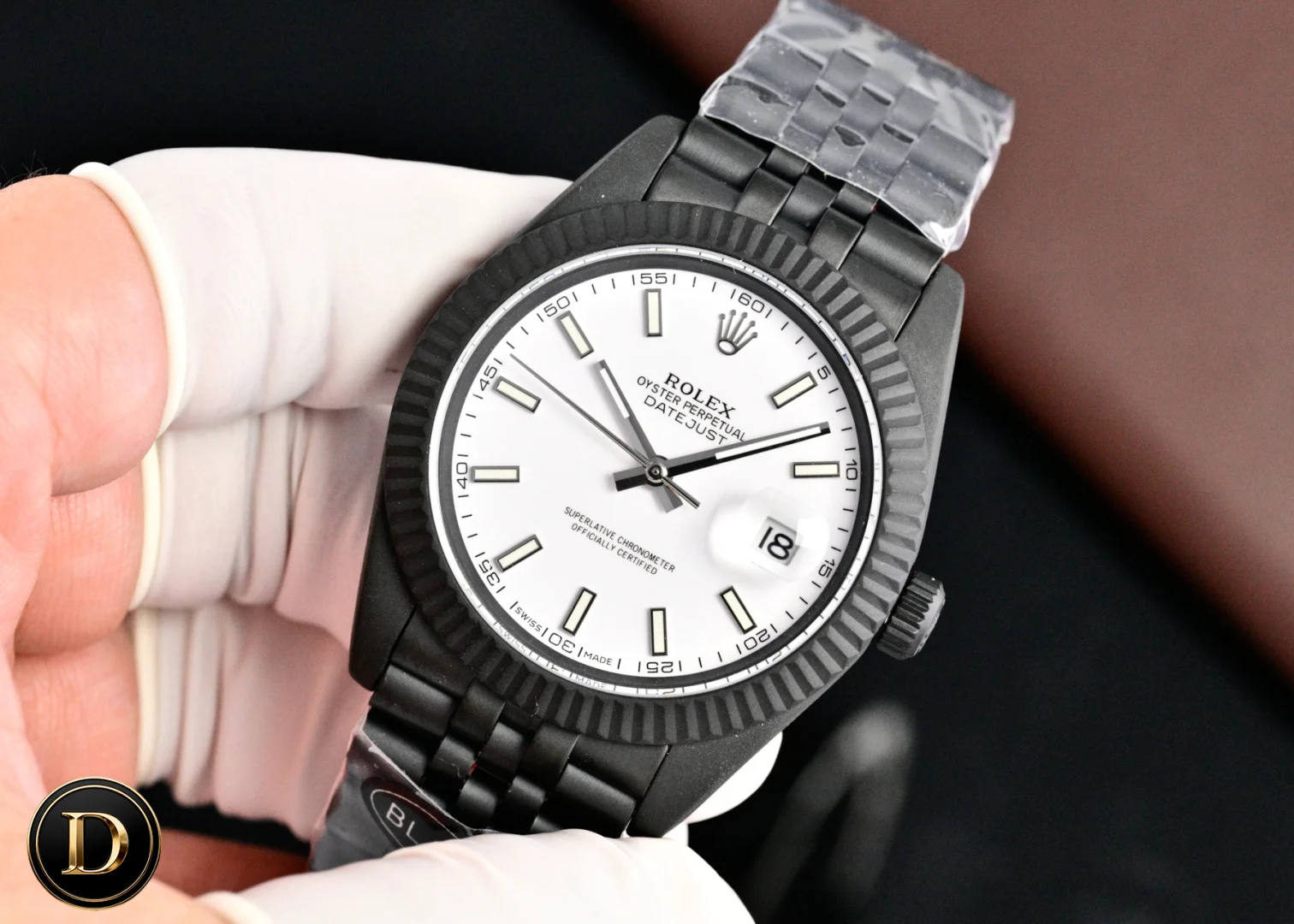 劳力士 劳力士日志型 全黑男表 男士机械腕表 劳力士 劳力士日志型 全黑男表 男士机械腕表