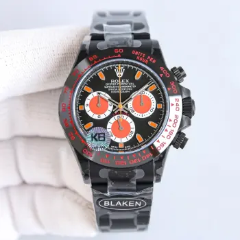 7750 第六代迪通拿碳黑复刻机芯腕表 男士机械腕表 高仿劳力士男士腕表