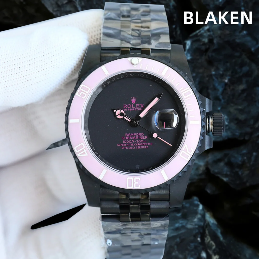 劳力士 最新升级BLAKEN款水鬼系列男表 男士机械腕表