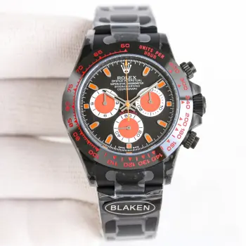 7750 第六代迪通拿碳黑复刻机芯腕表 男士机械腕表 高仿劳力士男士腕表