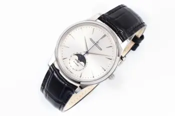 9015 Moon Phase Master Series Dual Time Display Watch Men s Mechanical Watch Replica Jaeger LeCoultre Mens Watches