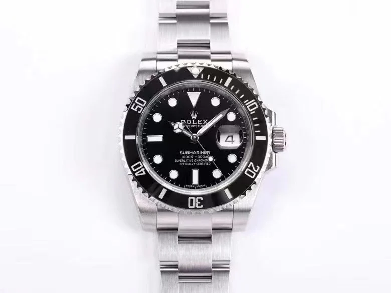 劳力士 3135 进口904L钢 蓝游丝一体机表 男士机械腕表