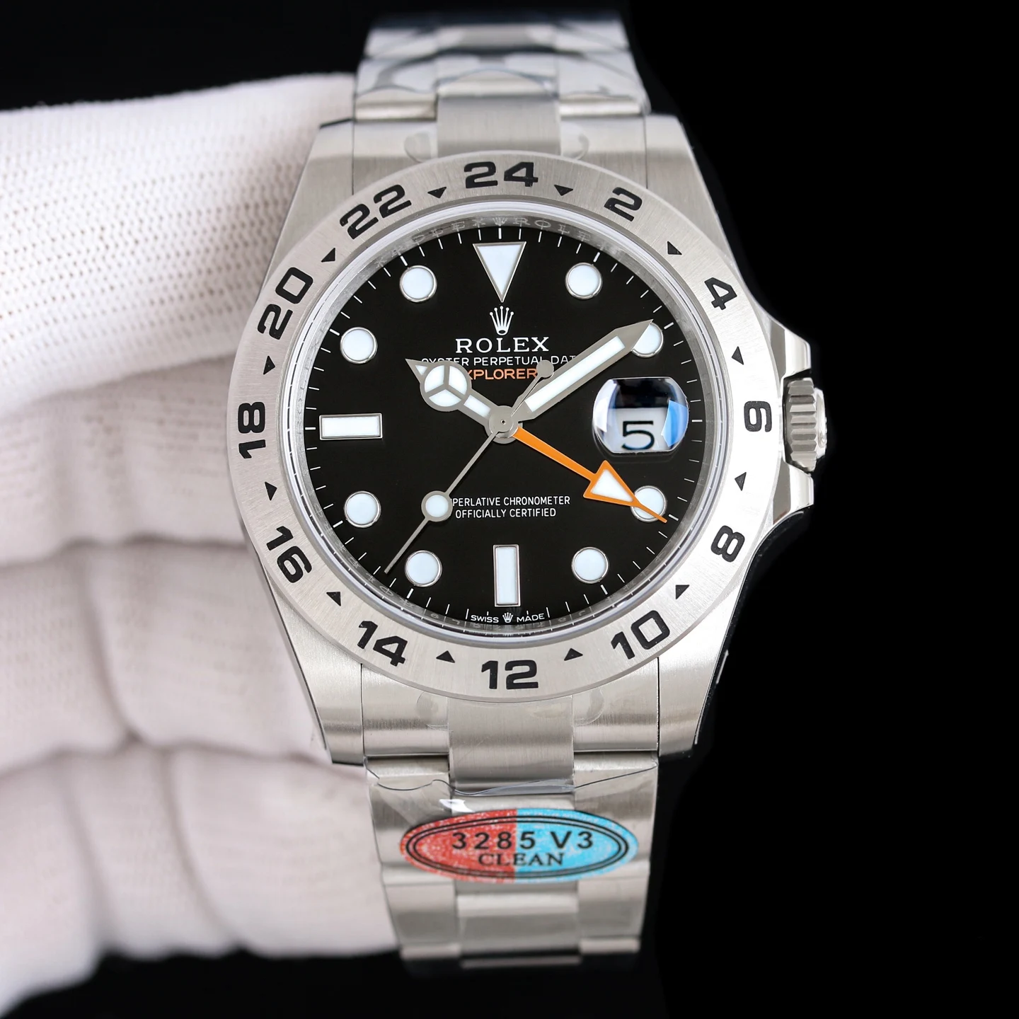 劳力士 3285  劳力士探险家机芯手表 男士机械腕表