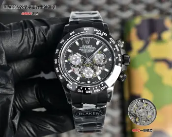 第六代迪通拿碳黑复刻版 镂空男表 男士机械腕表 高仿劳力士男士腕表