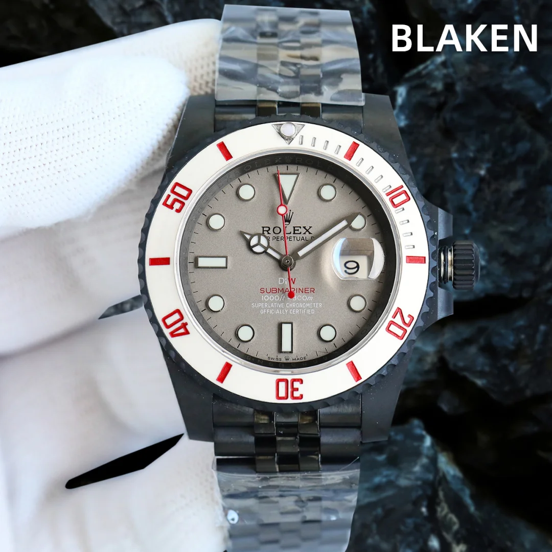 劳力士 最新升级BLAKEN款水鬼系列男表 男士机械腕表