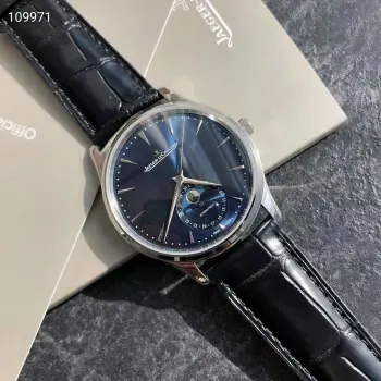 9015 Moon Phase Master Series Dual Time Display Watch Men s Mechanical Watch Replica Jaeger LeCoultre Mens Watches