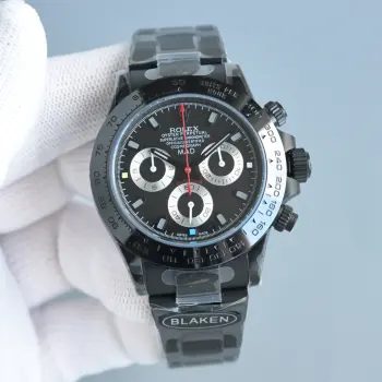 7750 第六代迪通拿碳黑复刻机芯腕表 男士机械腕表 高仿劳力士男士腕表