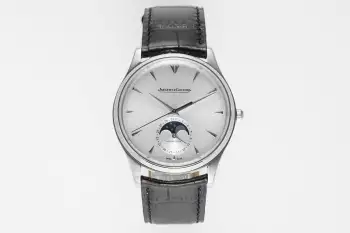 9015 Moon Phase Master Series Dual Time Display Watch Men s Mechanical Watch Replica Jaeger LeCoultre Mens Watches