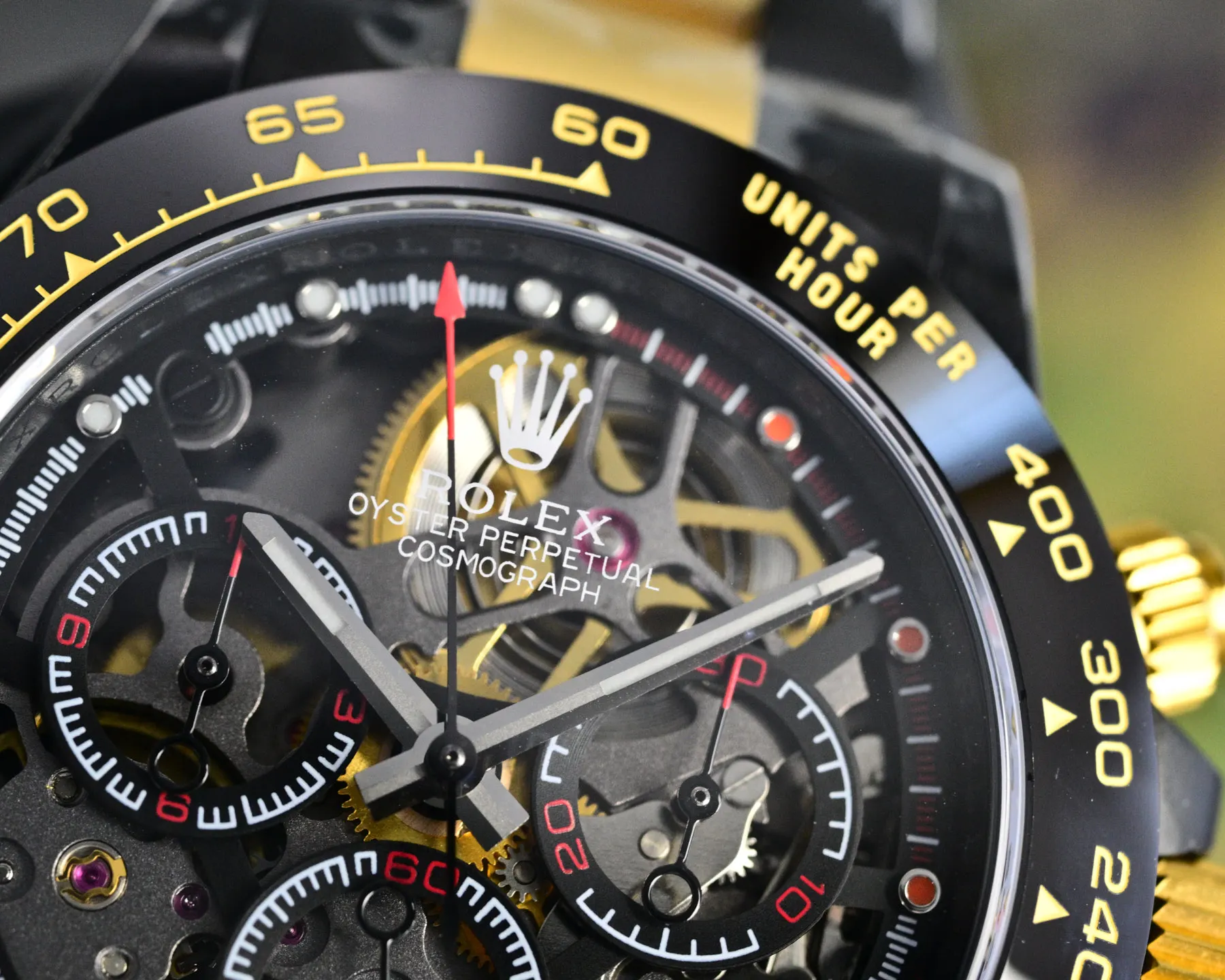 劳力士 第六代迪通拿碳黑复刻版 镂空男表 男士机械腕表 劳力士 第六代迪通拿碳黑复刻版 镂空男表 男士机械腕表