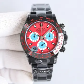 7750 第六代迪通拿碳黑复刻机芯腕表 男士机械腕表 高仿劳力士男士腕表