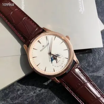 9015 Moon Phase Master Series Dual Time Display Watch Men s Mechanical Watch Replica Jaeger LeCoultre Mens Watches